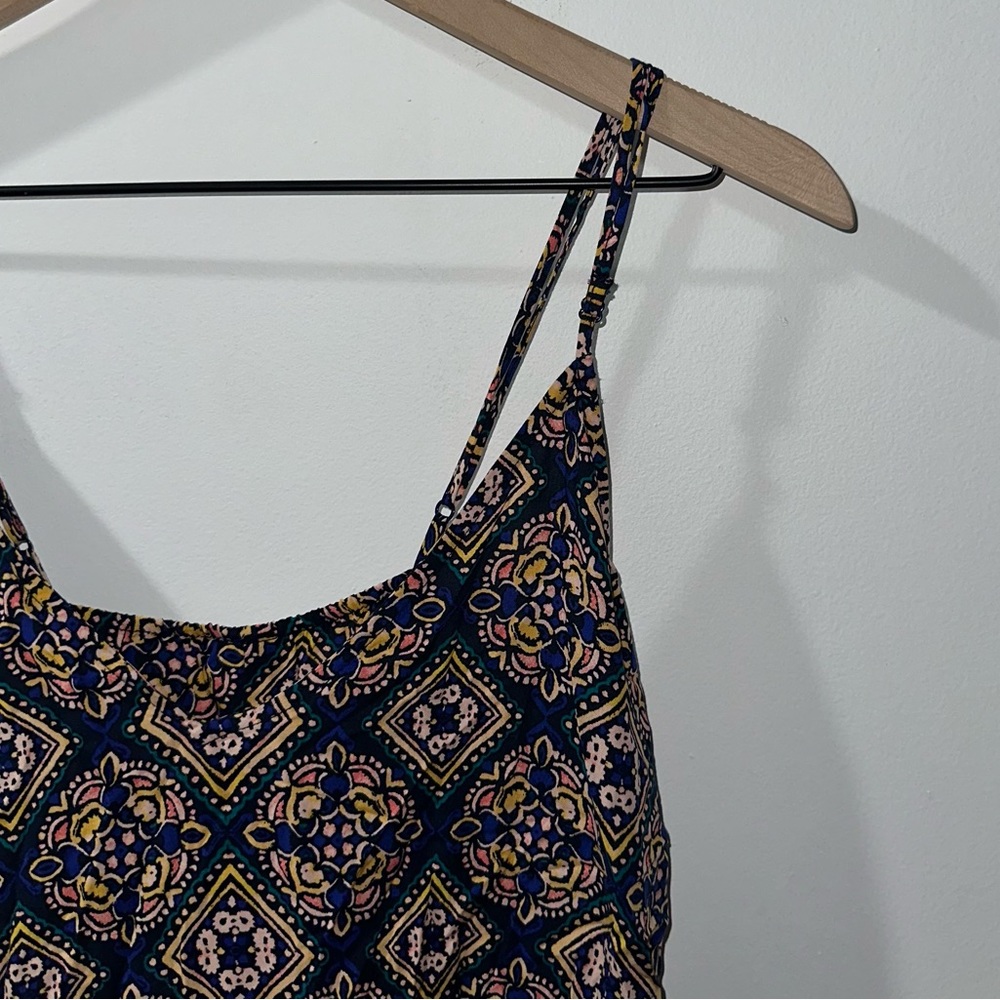 Lightweight Patterned Spaghetti Strap Maxi Sundress